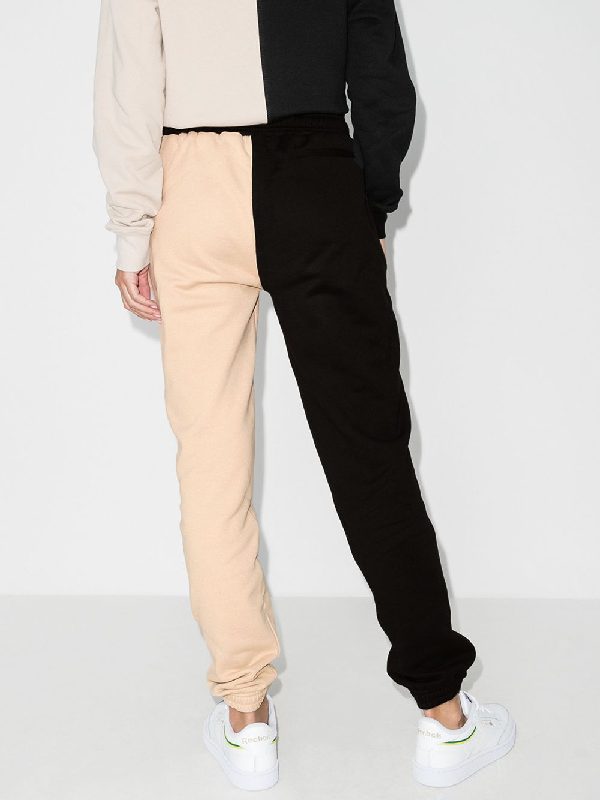 two tone track pants