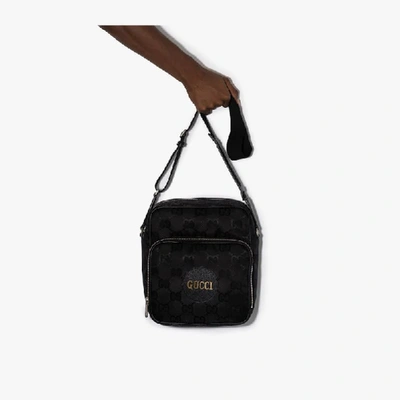 Shop Gucci 'off The Grid' Kuriertasche Aus Gg Supreme In Black