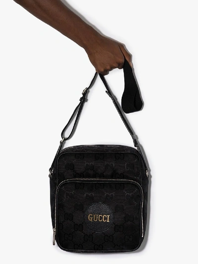 Shop Gucci 'off The Grid' Kuriertasche Aus Gg Supreme In Black