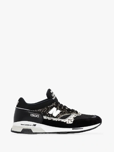 Shop New Balance Black M1500 Animal Print Sneakers