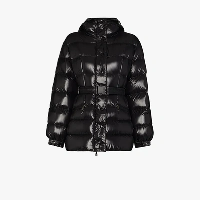 Shop Moncler Ilur Puffer Jacket In Black