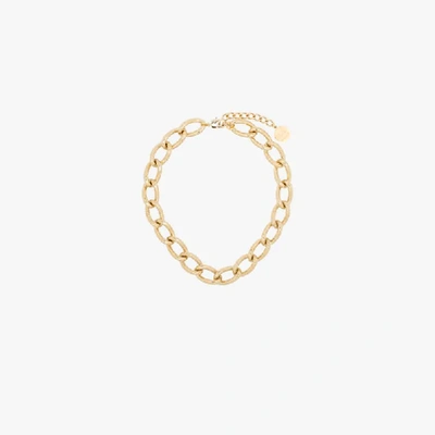 By Alona 18k Gold-plated Tiffany Dot Chain Necklace In Gold