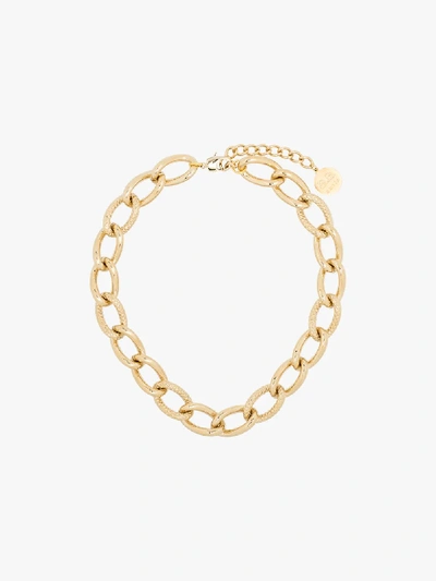 By Alona 18k Gold-plated Tiffany Dot Chain Necklace In Gold