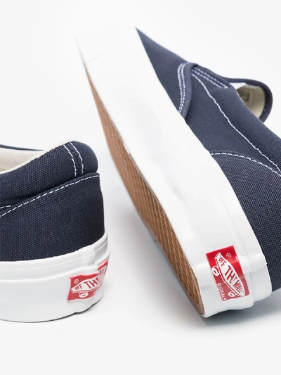 Shop Vans Og Classic Lx Slip-on Sneakers In Blue