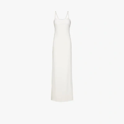Shop Monot Slip Maxi Dress In White