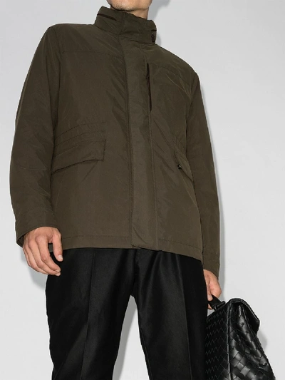 ERMENEGILDO ZEGNA STRATOS FIELD MILITARY JACKET 