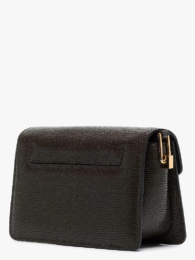 Shop Tom Ford Green Tf Leather Shoulder Bag