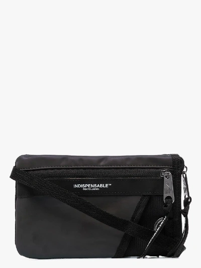 Shop Indispensable Reflektierende 'aurora' Kuriertasche In Black