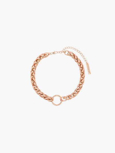 Shop Frame Chain Gold-plated Glasses Chain In Pink