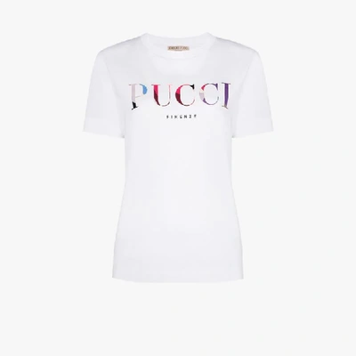 T-shirt Supreme X Emilio Pucci Grey size M International in Cotton -  23817905