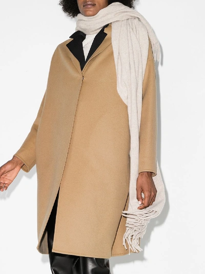 Shop Stella Mccartney Bilpin Wool Coat In Neutrals