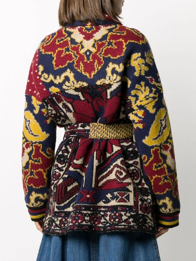 Shop Pierre-louis Mascia Wool Jacket In Multicolor