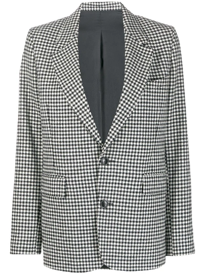 Shop Ami Alexandre Mattiussi Lined Two Button Jacket In Black