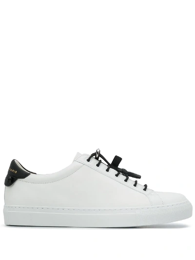 Shop Givenchy Low-top Leather Sneakers In White