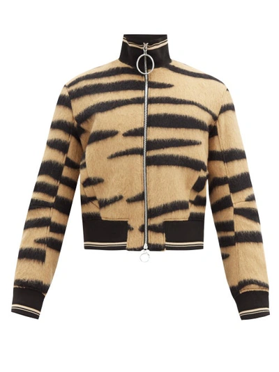 Tiger jacquard hotsell bomber jacket