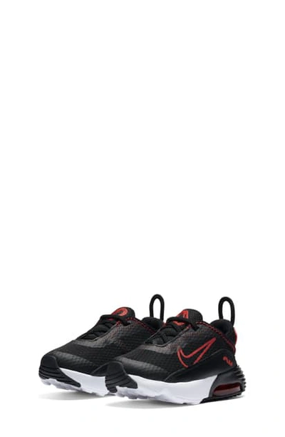 Shop Nike Kids' Air Max 2090 Sneaker In Black/ Chile Red/ Black