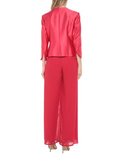 Shop Romeo Gigli Suit In Red