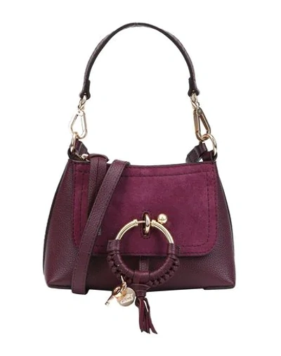 Shop See By Chloé Cross-body Bags In Purple