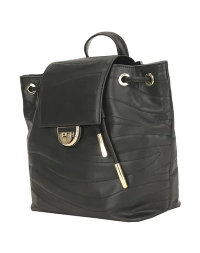 Shop Cavalli Class Backpacks & Fanny Packs In Black