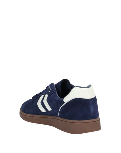 Shop Hummel Sneakers In Dark Blue