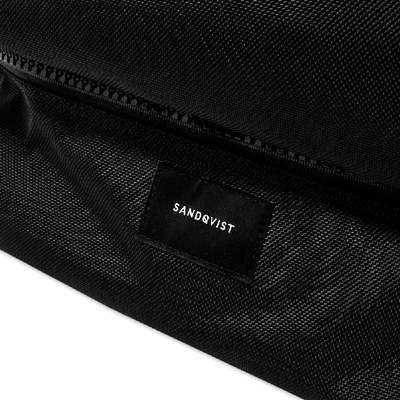 Shop Sandqvist Algot Backpack In Black