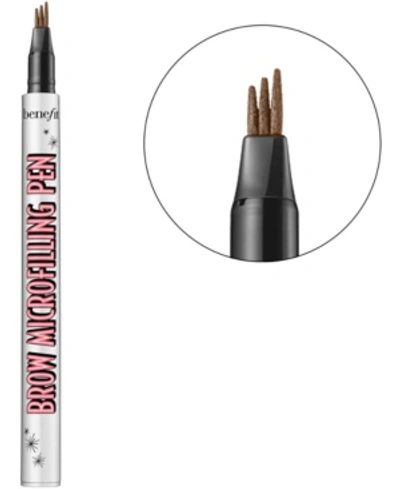 Shop Benefit Cosmetics Brow Microfilling Waterproof Eyebrow Pen In Light Brown