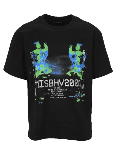 Shop Misbhv Rythem T-shirt In Black