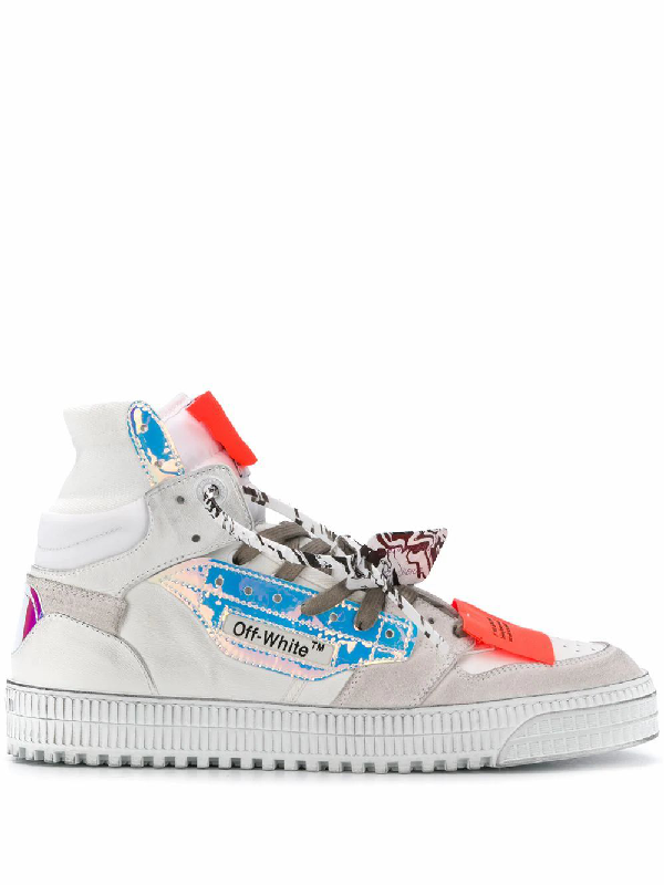 off white blue high tops
