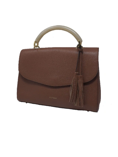 Shop Almala Women's Burgundy Leather Handbag