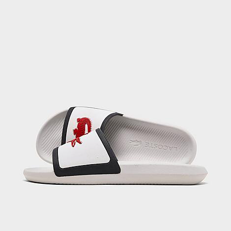 lacoste slides men
