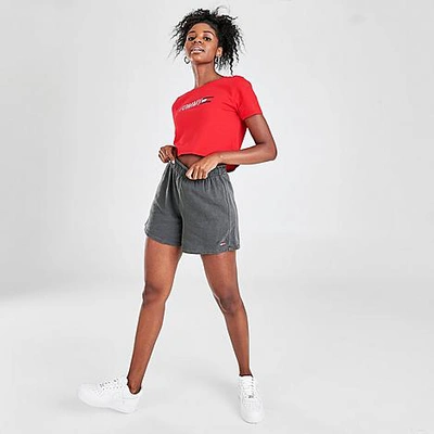 Shop Tommy Hilfiger Women's Pigment Shorts In Grey