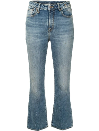 Shop R13 Kick Fit Jeans In Blue