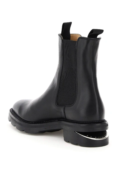 Shop Alexander Wang Andy Leather Chelsea Boots In Black