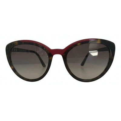 Pre-owned Prada Red Sunglasses