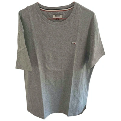 Pre-owned Tommy Jeans Grey Cotton T-shirts