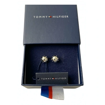 Pre-owned Tommy Hilfiger Metallic Silver Earrings