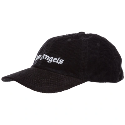 Shop Palm Angels Life Is Baseball Cap In Nero