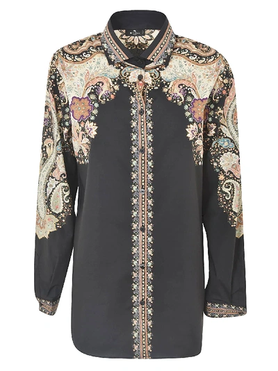 Shop Etro Paisley Printed Shirt