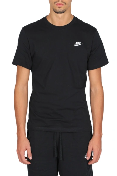 Shop Nike Swoosh T-shirt In Nero