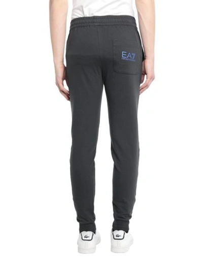 Shop Ea7 Casual Pants In Dark Blue