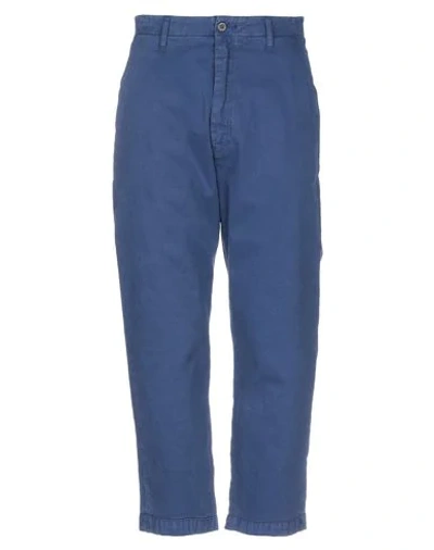 Shop Novemb3r Casual Pants In Blue