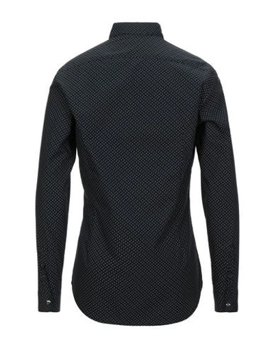 Grey Daniele Alessandrini Shirts In Black