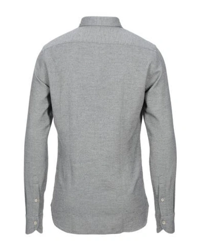 Shop Guglielminotti Shirts In Light Grey