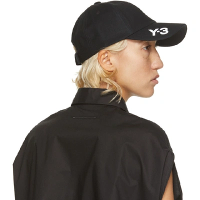 Shop Y-3 Black Ch1 Cap