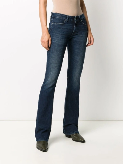 Shop Dondup Lola Cotton Jeans In Blue