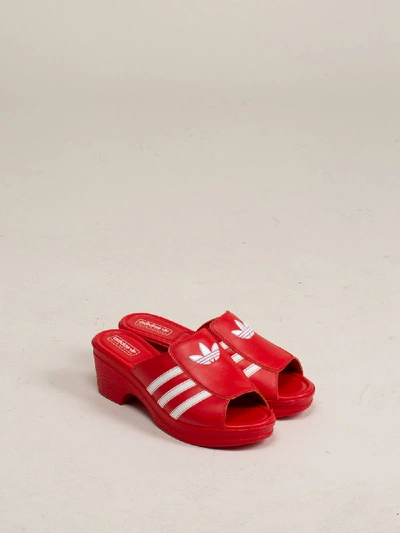 Shop Adidas X Lotta Volkova Lv Mule Red Fw4384