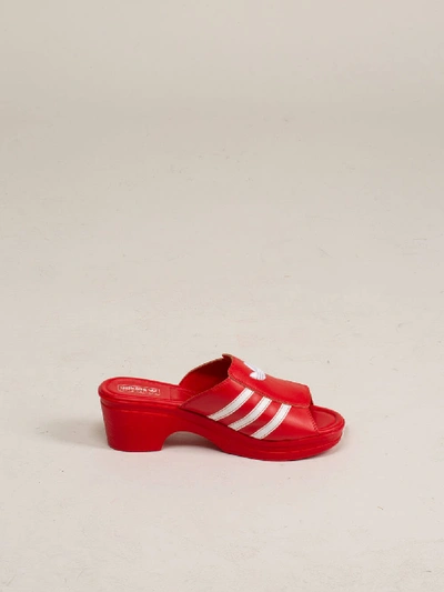 Shop Adidas X Lotta Volkova Lv Mule Red Fw4384