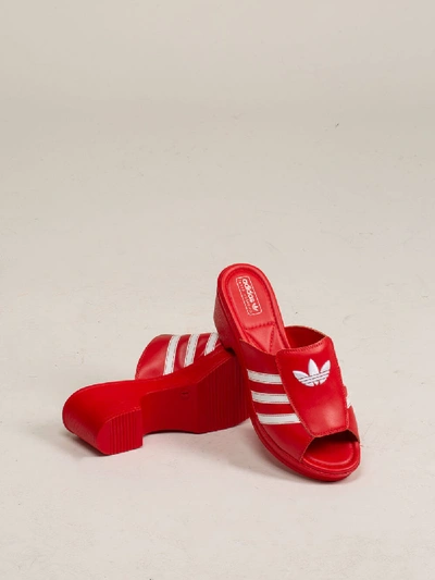 Shop Adidas X Lotta Volkova Lv Mule Red Fw4384