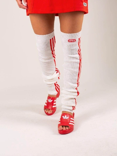 lotta volkova adidas leg warmers