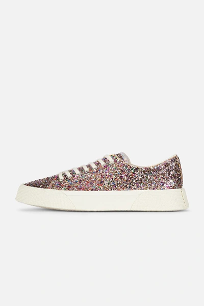 Shop Ami Alexandre Mattiussi Low Top Sneakers In White